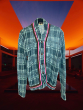 Load image into Gallery viewer, CDG Homme Blue Mohair Cardigan Size M