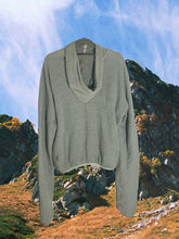 Load image into Gallery viewer, General Research 1999 Style 183 Grey Hoodie Size M w/Extended Sleeves