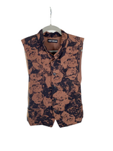 Load image into Gallery viewer, Issey Miyake 90s Andy Rose Flower Print Vest Size Medium
