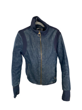 Load image into Gallery viewer, Prada Sport Goretex Denim Bomber Jacket Size 48