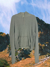 Load image into Gallery viewer, General Research 1999 Style 183 Grey Hoodie Size M w/Extended Sleeves
