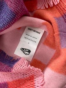 APOC Pixelated Roll Neck Stretch Top Size 2