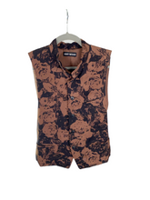 Load image into Gallery viewer, Issey Miyake 90s Andy Rose Flower Print Vest Size Medium
