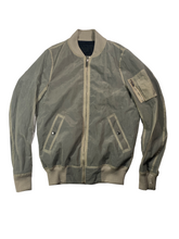 Load image into Gallery viewer, Rick Owens Polyester Fabric Bomber Jacket
