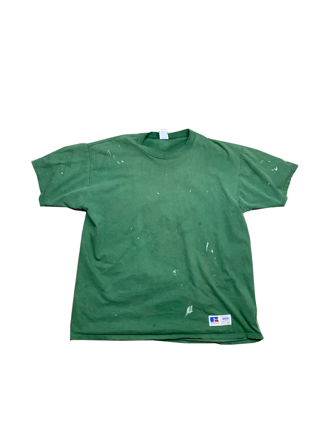 Vintage Russell Green T-Shirt Size XL